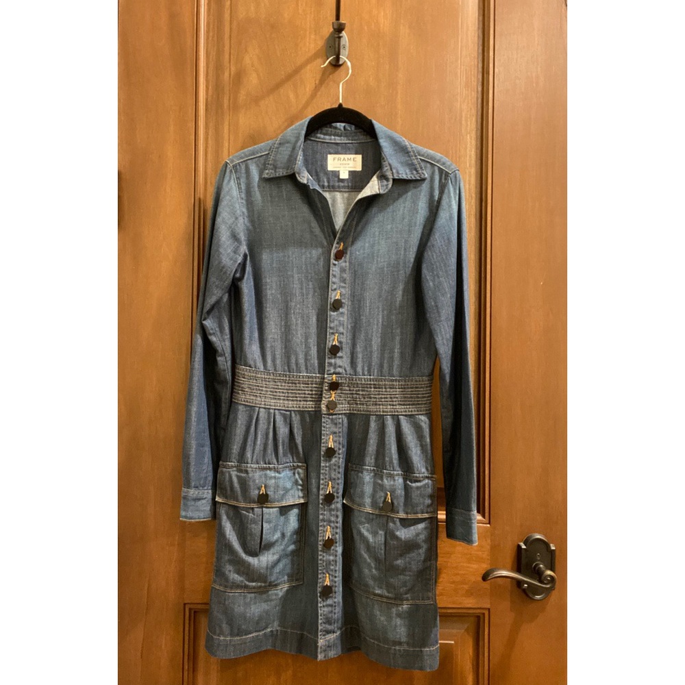 Frame Denim Mini Dress